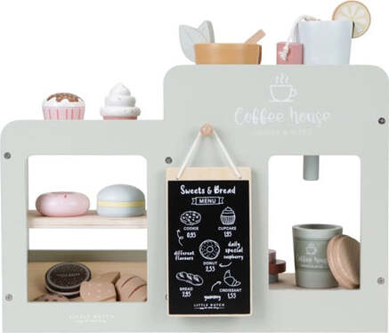 Coffee Corner In Legno Little Dutch Giochi e giocattoli/Giochi d'imitazione e accessori di travestimento/Cucina/Kit utensili cucina La Casa Del Bebè - Napoli, Commerciovirtuoso.it
