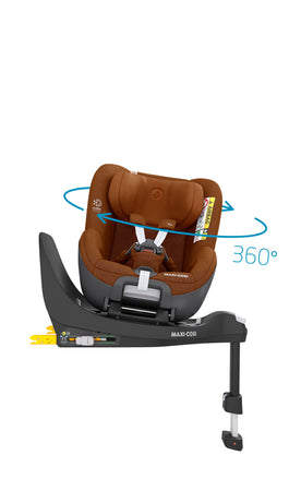 Seggiolino Auto Maxi-Cosi Pearl 360° Autentique Cognac