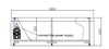 COLACRIL MARMORE Vasca Idromassaggio 2 Posti Con Cascata 180x120