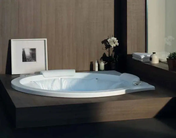 COLACRIL NIAGARA Vasca Idromassaggio Circolare 150x150 Con Cascata