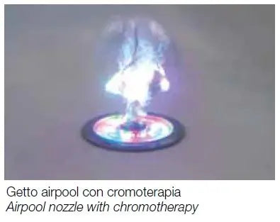 COLACRIL VITTORIA Vasca Idromassaggio Con Doppia Cascata 200x90