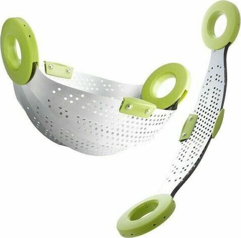 COLAPASTA-SCOLAPASTA-PIEGHEVOLE-VAPORIERA-COLA-PASTA-CUCINA-CAMPEGGIO-MARE