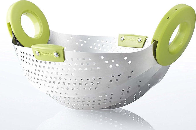 COLAPASTA SCOLAPASTA PIEGHEVOLE VAPORIERA COLA PASTA CUCINA CAMPEGGIO MARE Casa e cucina/Utensili da cucina/Scolapasta Trade Shop italia - Napoli, Commerciovirtuoso.it