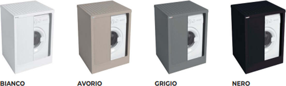 Colavene-Lavacril-Box-Per-Lavatrice-72x68-Con-Serranda-a-Scomparsa-Laterale