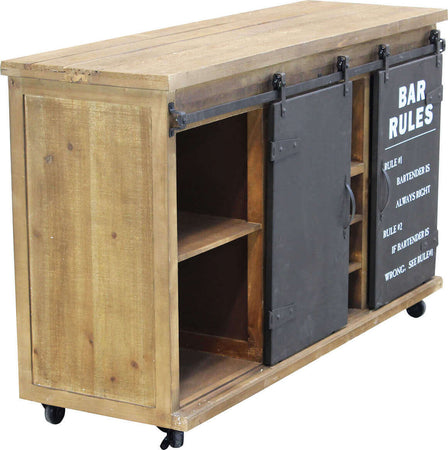 COLETTE---madia-in-legno-con-portabottiglie-Marrone-Milani-Home