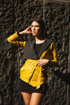 Colima---Giacca-Donna-Giallo-in-vera-pelle