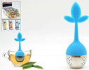 COLINO DA TE' IN METALLO SILICONE FORMA FOGLIA FILTRO PER TISANE INFUSORE TEA SETACCIO Casa e cucina/Tè e caffè/Accessori da tè/Filtri e infusori da tè/Filtri e colini Trade Shop italia - Napoli, Commerciovirtuoso.it