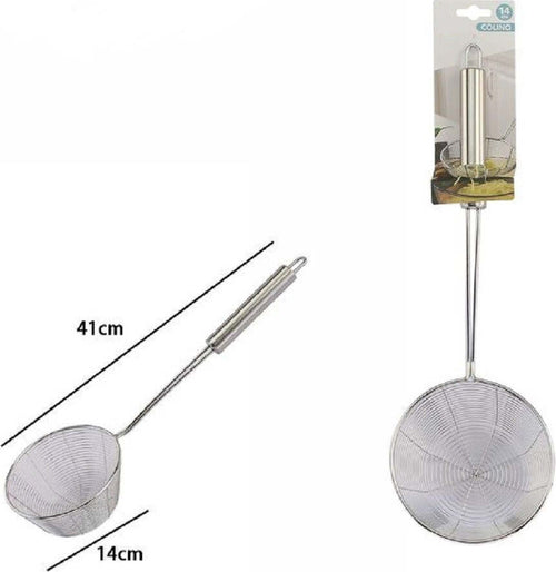 Colino Diametro 14 Cm Passino Setaccio Scola Cola Fritto Utensile Cucina 74069 Casa e cucina/Utensili da cucina/Colini Trade Shop italia - Napoli, Commerciovirtuoso.it