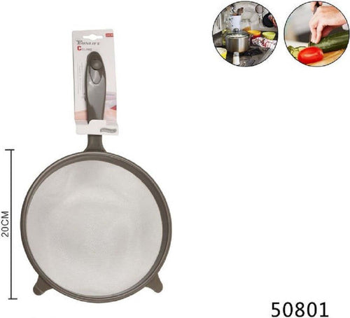 Colino Setaccio Passino A Rete Con Manico In Plastica Diametro 20cm Cucina 50801 Casa e cucina/Utensili da cucina/Colini Trade Shop italia - Napoli, Commerciovirtuoso.it