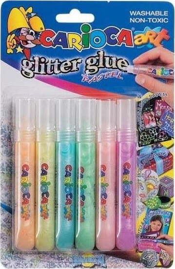 Colla glitter Carioca Pearly Colori assortiti perlati 6 tubetti 10,5 ml Cancelleria e prodotti per ufficio/Archivio ufficio e accessori per scrivania/Nastri colle elastici e graffette/Adesivi e colle/Stick di colla e colla a penna Scontolo.net - Potenza, Commerciovirtuoso.it
