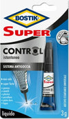 Colla istantanea universale Super Control - 3 gr - trasparente - Bostik Cancelleria e prodotti per ufficio/Archivio ufficio e accessori per scrivania/Nastri colle elastici e graffette/Adesivi e colle/Super colla Eurocartuccia - Pavullo, Commerciovirtuoso.it