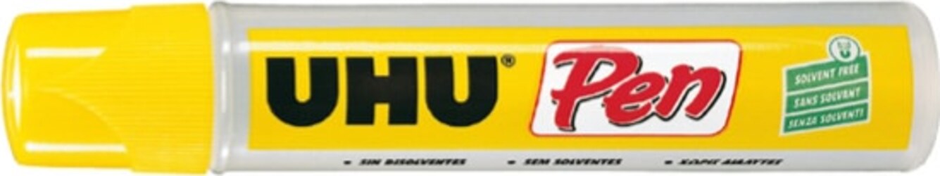 Colla liquida UHU Pen - 50 ml - trasparente - UHU Cancelleria e prodotti per ufficio/Archivio ufficio e accessori per scrivania/Nastri colle elastici e graffette/Adesivi e colle/Adesivi spray Eurocartuccia - Pavullo, Commerciovirtuoso.it