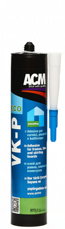 Colla-per-Pannelli-in-Polistirolo,-Cornici-Rosoni-Sughero-Battiscopa-in-Legno-Pvc-Ceramica-Piastrelle-da-310-ml