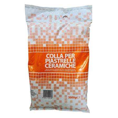 Collante in polvere per l'incollaggio delle piastrelle