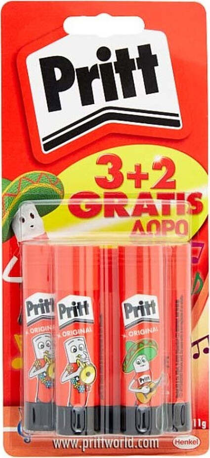 Colla-Pritt-Stick-11-gr-3+2-pezzi