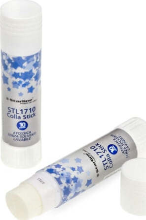 Colla stick - 20 gr - bianco - Starline [multipack] 12 pezzi Cancelleria e prodotti per ufficio/Archivio ufficio e accessori per scrivania/Nastri colle elastici e graffette/Adesivi e colle/Adesivi spray Eurocartuccia - Pavullo, Commerciovirtuoso.it