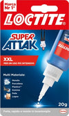 Colla Super Attak XXL - 20 gr - trasparente - Loctite Cancelleria e prodotti per ufficio/Archivio ufficio e accessori per scrivania/Nastri colle elastici e graffette/Adesivi e colle/Super colla Eurocartuccia - Pavullo, Commerciovirtuoso.it