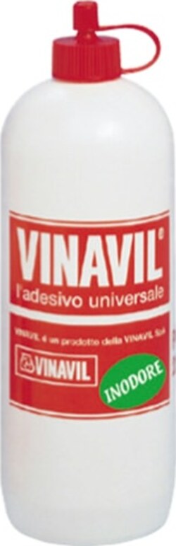 Colla vinilica Vinavil - 100 gr - bianco - Vinavil Cancelleria e prodotti per ufficio/Archivio ufficio e accessori per scrivania/Nastri colle elastici e graffette/Adesivi e colle/Adesivi spray Eurocartuccia - Pavullo, Commerciovirtuoso.it