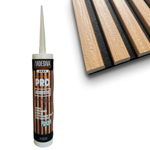 Colla in Boccetta 290ml ARDESIVA superpotente per Pannelli Acustici Lamelli e Millerighe - Eternal Parquet