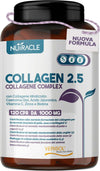 Collagene-bioactive-verisol®-2500-mg-+-acido-ialuronico-+-coenzima-q10---integratore-pelle,-capelli-e-ossa-con-biotina,-zinco-e-vitamina-c---120-compresse,-nutracle