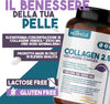 Collagene-bioactive-verisol®-2500-mg-+-acido-ialuronico-+-coenzima-q10---integratore-pelle,-capelli-e-ossa-con-biotina,-zinco-e-vitamina-c---120-compresse,-nutracle