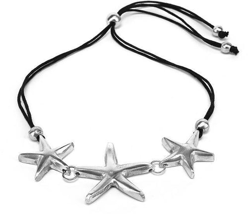 collana 3 stelle marine