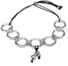 collana 7 ronde a frange