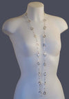 Collana a cerchi in argento 925/1000
