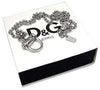 Collana Catena Lunga Acciaio Dolce & Gabbana Unisex con Pendente D&G Art.DJ018