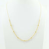 Collana Collier Donna In Oro Giallo Con Sfere Lucide E Diamantate