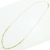 Collana Collier Donna In Oro Giallo Con Sfere Lucide E Diamantate