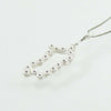 Collana con ciondolo sardegna pendente filigrana sarda in argento traforato