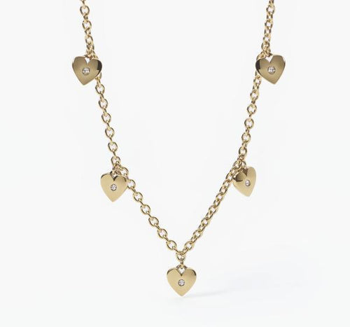 Collana Donna 2jewels 251803 Con Ciondoli Cuori