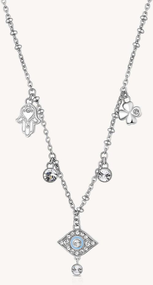 Collana Donna Brosway Bhkn097 Con Pendente Mani Di Fatima