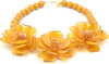 Collana Donna Girocollo in Zamak E Resina Colorata Collana Fashion Con Perle E 3 Fiori Centrali Con Chiusura Regolabile Nickel Free Moda/Donna/Gioielli/Collane Leclaf - Napoli, Commerciovirtuoso.it
