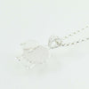 Collana in argento con pendente pecorella filigranata