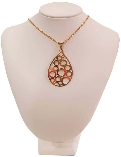 Collana Donna Kemira Lunga placcata Oro in Alta bigiotteria Catena con Charms Catenella d'Oro per lei