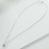 Collana donna Mirco Visconti in oro bianco pendente multipietra con diamanti