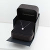 Collana donna Mirco Visconti in oro bianco pendente multipietra con diamanti