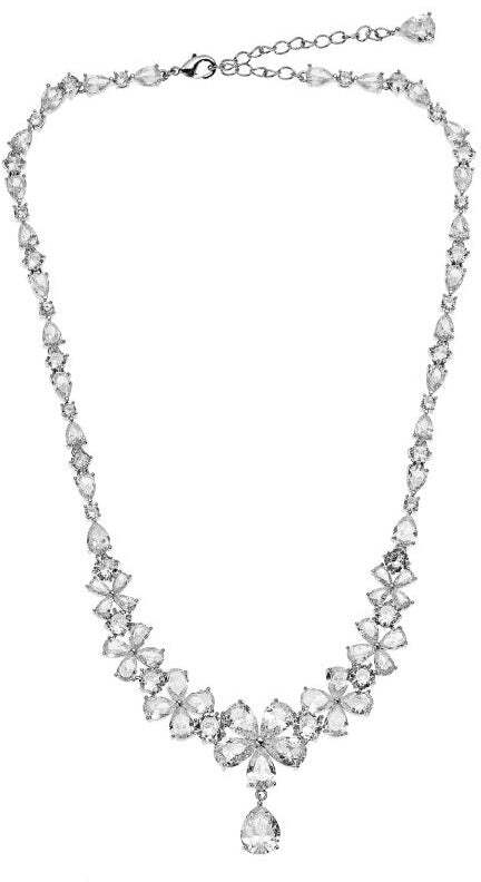 Collana Donna Ottaviani 500689c Con Ciondolo Girocollo Semirigido Con Zirconi