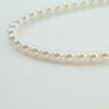Collana donna perle Akoya giapponesi Coscia chiusura oro bianco e diamanti