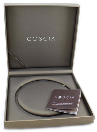 Collana donna perle Akoya giapponesi Coscia chiusura oro bianco e diamanti