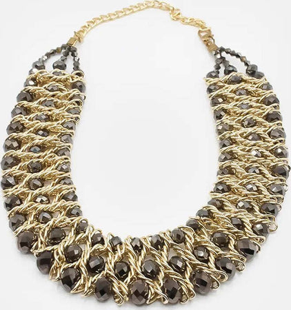 Collana Girocollo Shine Da Donna Collana Elegante Con Perle E Chiusura Regolabile Moda/Donna/Gioielli/Collane Leclaf - Napoli, Commerciovirtuoso.it