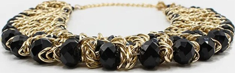 Collana Girocollo Shine Da Donna Collana Elegante Con Perle E Chiusura Regolabile Moda/Donna/Gioielli/Collane Leclaf - Napoli, Commerciovirtuoso.it