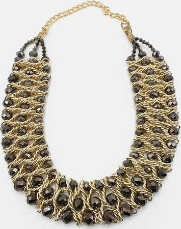 Collana Girocollo Shine Da Donna Collana Elegante Con Perle E Chiusura Regolabile Moda/Donna/Gioielli/Collane Leclaf - Napoli, Commerciovirtuoso.it