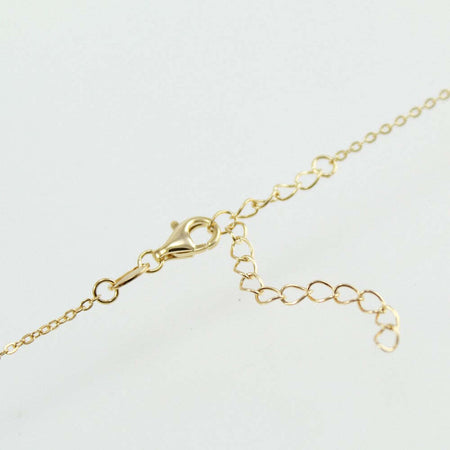 I Giampini collana in argento con centrale Babbo Natale smaltato