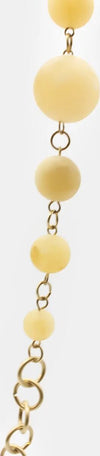 Collana Lunga Sphere Da Donna Collana Con Catena E Perle Moda/Donna/Gioielli/Collane Leclaf - Napoli, Commerciovirtuoso.it