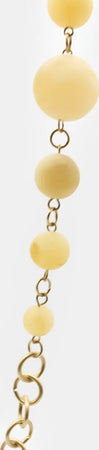Collana Lunga Sphere Da Donna Collana Con Catena E Perle Moda/Donna/Gioielli/Collane Leclaf - Napoli, Commerciovirtuoso.it