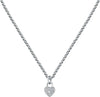 Collana-MORELLATO-donna-Abbraccio-acciaio-cuore-lucchetto