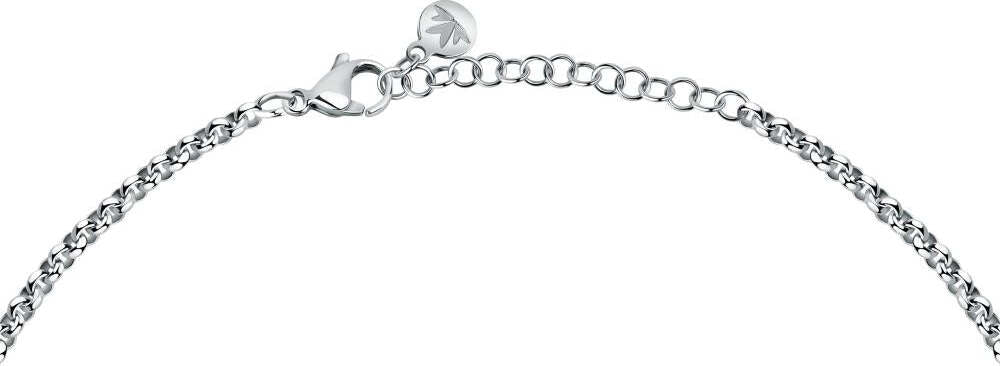 Collana-MORELLATO-donna-Abbraccio-acciaio-cuore-lucchetto